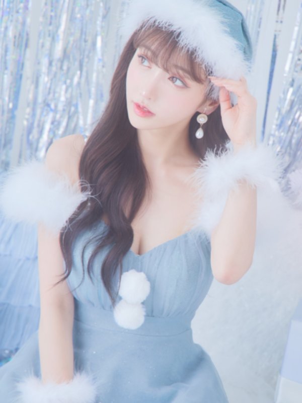 画像40: 【ノベルティ対象】【即日発送！】【S-Lサイズ/3カラー】フレアチュールサンタコスプレ[YMT]