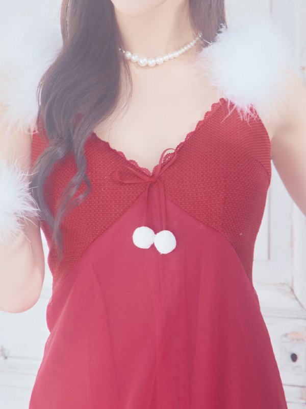 画像16: 【サンタセール！】【サンタコス 5点セット】【S-Lサイズ/1カラー】ベビードールサンタコスプレ[YMT]