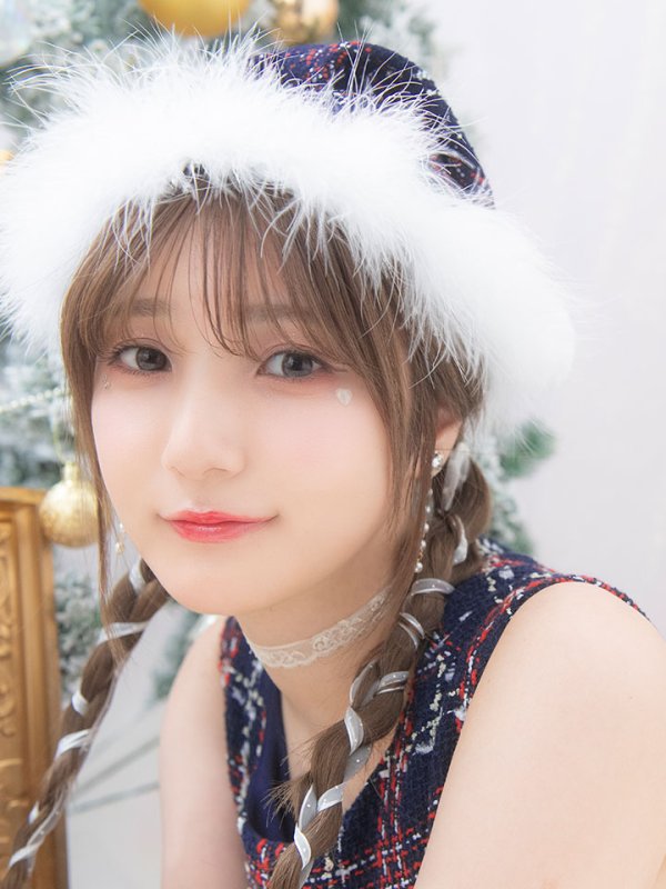 画像3: 【サンタセール！】【サンタコス 4点セット】【S-Lサイズ/2カラー】サイドリボンツイードサンタコスプレ[YMT]