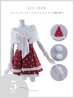 画像39: 【即日発送！】【サンタコス 5点セット】【XS-XLサイズ/3カラー】ケープ付きフレアサンタコスプレ[YMT]