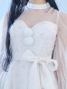 画像16: 【即日発送！】【サンタコス 4点セット】【XS-XLサイズ/2カラー】チュールロングスリーブハイネックサンタ[YMT]