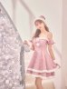 画像26: 【即日発送！】【サンタコス 5点セット】【XS-XLサイズ/4カラー】ケープ付きフレアサンタコスプレ[OF04] (26)