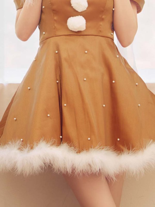 モデル:吉木千沙都 身長:158cm　着用サイズ:Sサイズ