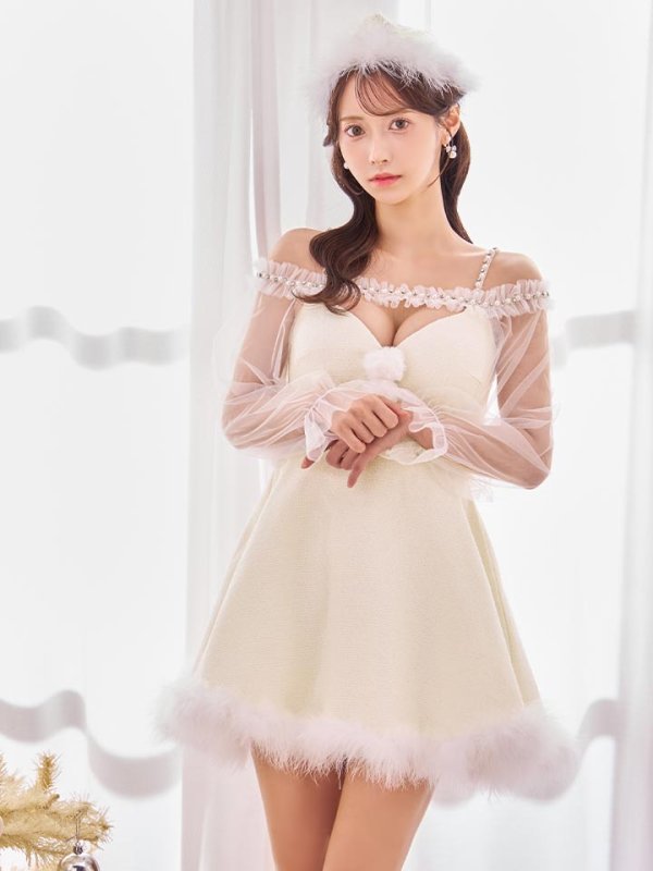 モデル:にじほ　身長:159cm　着用サイズ:Sサイズ