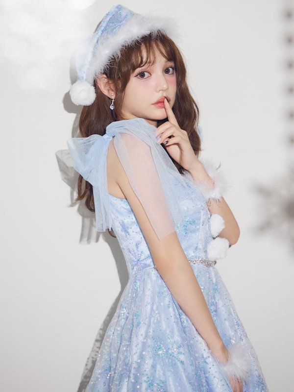 モデル:ちぃぽぽ 身長:158cm 着用サイズ:Sサイズ