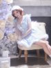 ブルー　モデル：明日花キララ　身長：162cm　着用サイズ：Sサイズ