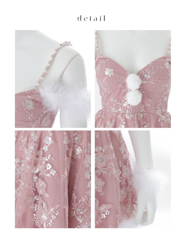 画像22: 【即日発送】【サンタ】レースファーオフショルサンタコスプレ【コスプレ4点セット】【XS-Mサイズ/1カラー】[OF03]