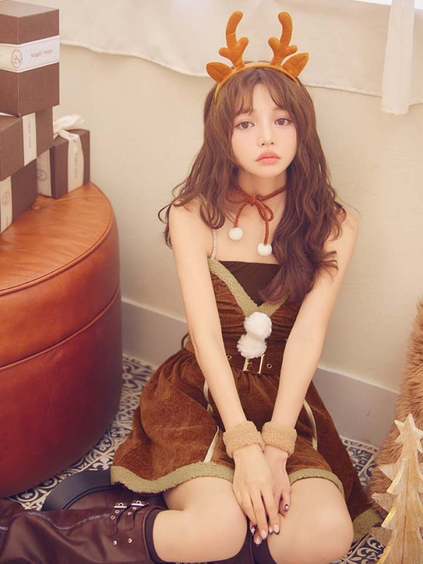 モデル:吉木千沙都 身長:158cm　着用サイズ:Sサイズ