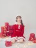 画像10: 【即日発送】【サンタ】袖付きシフォンワンピースビジューサンタコスプレ【コスプレ3点セット】【S-Mサイズ/2カラー】[OF03]