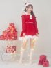 画像14: 【即日発送】【サンタ】袖付きシフォンワンピースビジューサンタコスプレ【コスプレ3点セット】【S-Mサイズ/2カラー】[OF03]