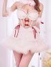 画像19: 【即日発送】【サンタ】桜咲乃愛ちゃんコラボフレアレースビジューベアーサンタコスプレ【コスプレ4点セット】【XS-Mサイズ/1カラー】[OF03] (19)