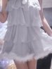 ブルー　モデル：明日花キララ　身長：162cm　着用サイズ：Sサイズ
