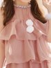画像20: 【即日発送】【サンタ】アメスリフリルホルターネックサンタコスプレ【コスプレ4点セット】【XS-Lサイズ/2カラー】[OF03]