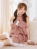 画像6: 【即日発送】【サンタ】アメスリフリルホルターネックサンタコスプレ【コスプレ4点セット】【XS-Lサイズ/2カラー】[OF03]