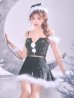 画像25: 【ノベルティ対象】【即日発送】【サンタ】ファーショルダーシースルーフレアサンタコスプレ【コスプレ5点セット】【XS-XLサイズ/2カラー】[OF04] (25)