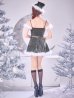画像32: 【ノベルティ対象】【即日発送】【サンタ】ファーショルダーシースルーフレアサンタコスプレ【コスプレ5点セット】【XS-XLサイズ/2カラー】[OF04] (32)