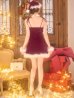 画像33: 【即日発送】【送料無料！】【サンタ】　紐リボンフレアビジューサンタコスプレ【コスプレ5点セット】【XS-Mサイズ/2カラー】[OF04] (33)