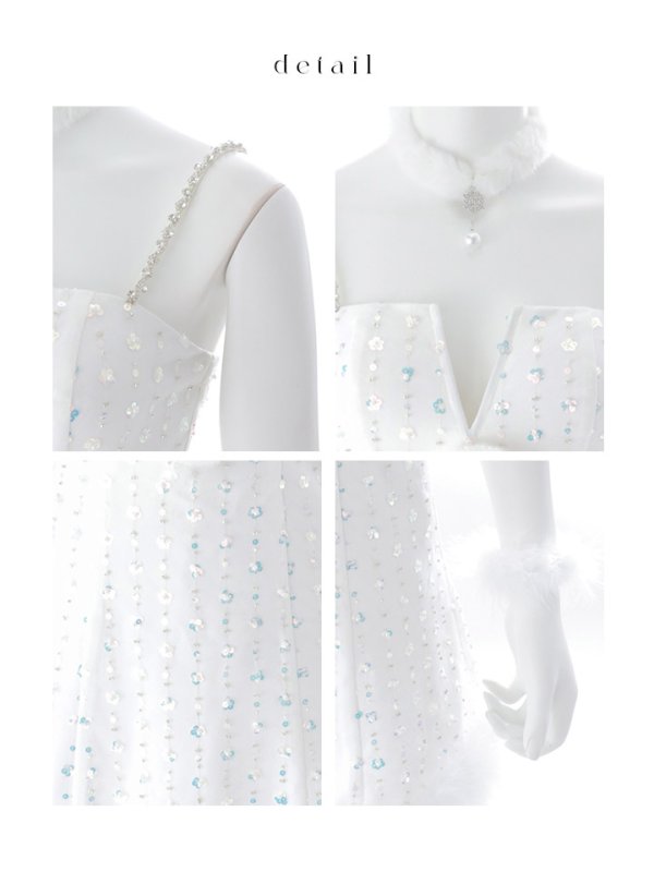 画像25: 【即日発送】【サンタ】キャミスパンコールサンタコスプレ【コスプレ5点セット】【XS-Mサイズ/1カラー】[OF03]