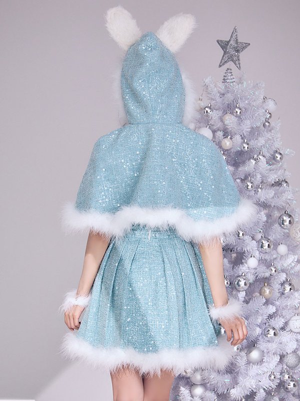 画像12: 【予約 / 11月下旬発送予定】【送料無料！】【サンタ】ウサ耳ケープ【Fサイズ/3カラー】[OF03]