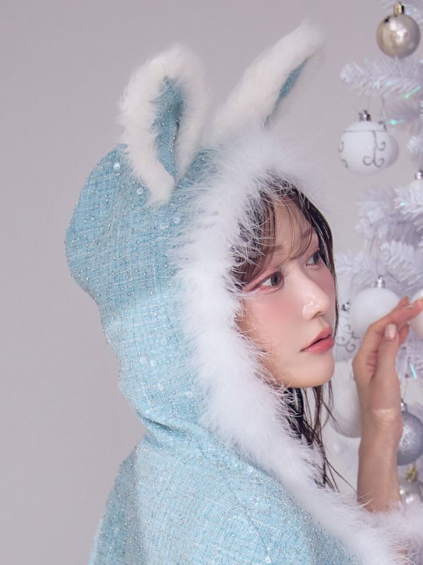 画像13: 【予約 / 11月下旬発送予定】【送料無料！】【サンタ】ウサ耳ケープ【Fサイズ/3カラー】[OF03]