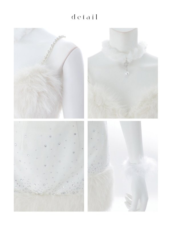 画像18: 【予約 / 12月上旬発送予定】【送料無料！】【サンタ】ファービジューセットアップ雪だるまコスプレ【コスプレ6点セット】【XS-Mサイズ/1カラー】[OF03]