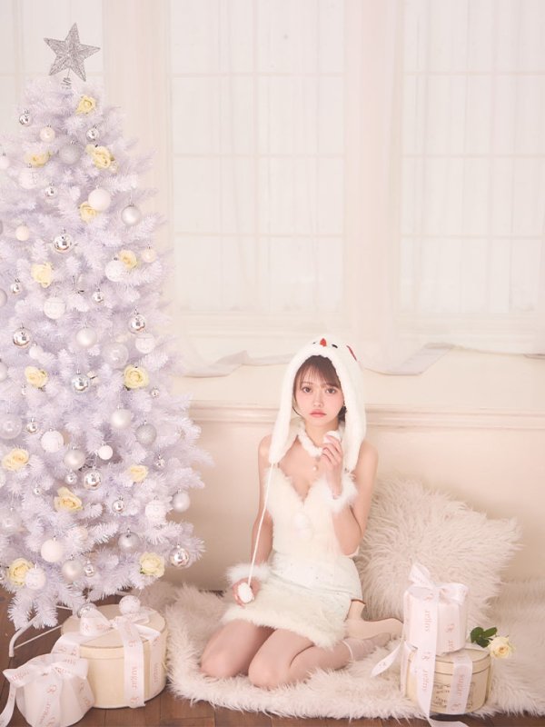 画像11: 【予約 / 12月上旬発送予定】【送料無料！】【サンタ】ファービジューセットアップ雪だるまコスプレ【コスプレ6点セット】【XS-Mサイズ/1カラー】[OF03]