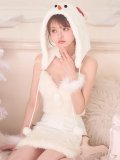 【即日発送】【サンタ】ファービジューセットアップ雪だるまコスプレ【コスプレ6点セット】【XS-Mサイズ/1カラー】[HC02]