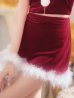 レッド　モデル：明日花キララ　身長162cm　着用サイズ：Sサイズ