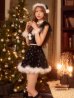 ブラック　モデル：るりぴ　身長：165cm　着用サイズ：Sサイズ