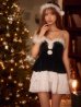 ブラック　モデル：るりぴ　身長：165cm　着用サイズ：Sサイズ