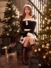 ブラック　モデル：るりぴ　身長：165cm　着用サイズ：Sサイズ