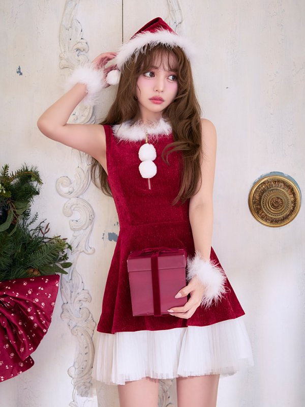 モデル：吉木千沙都（ちぃぽぽ）　身長：158cm　着用サイズ：Sサイズ