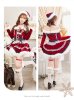 画像5: 【即日発送】【サンタ】オフショルダープリンセスラインサンタ【Malymoon/マリームーン】【コスプレ7点セット】【フリーサイズ/1カラー】[OF03] (5)