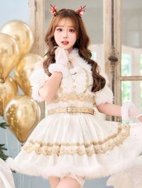 【即日発送】【サンタ】ジュエルドブランシュトナカイ【Malymoon/マリームーン】【コスプレ8点セット】【SMサイズ/1カラー】[OF03]