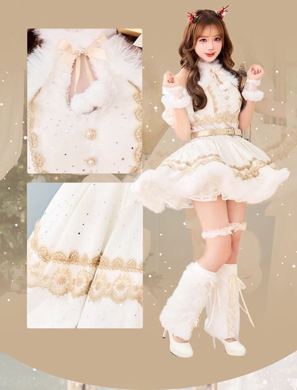 画像3: 【即日発送】【サンタ】ジュエルドブランシュトナカイ【Malymoon/マリームーン】【コスプレ8点セット】【SMサイズ/1カラー】[OF03]