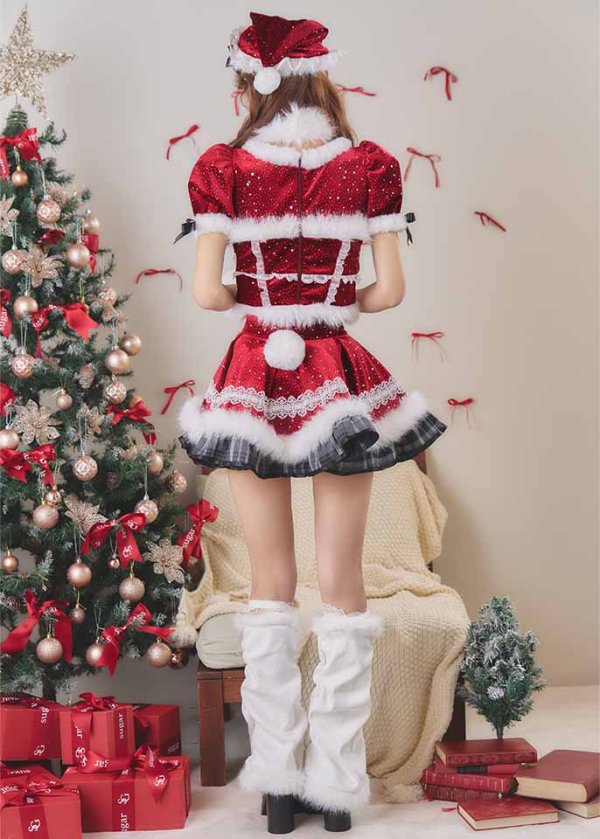 画像16: 【即日発送】【サンタ】シャイニージュエルサンタ【Malymoon/マリームーン】【コスプレ8点セット】【SM-MLサイズ/1カラー】[OF03]