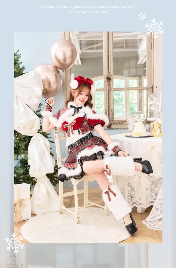 画像3: 【即日発送】【サンタ】エトワールクラシックベルサンタイ【Malymoon/マリームーン】【コスプレ11点セット】【SMサイズ/1カラー】[OF03]