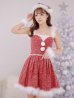 画像26: 【一部予約商品/11月中旬発送予定】【サンタコス 4点セット】【XS-XLサイズ/3カラー】ラメツイードミニワンピースサンタ[YMT]