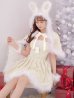 画像11: 【一部予約商品/11月中旬発送予定】【サンタコス 4点セット】【XS-XLサイズ/3カラー】ラメツイードミニワンピースサンタ[YMT]