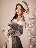 画像10: 【予約 / 10月下旬発送予定】【sugar nine サンタコス 4点セット】【XS-XLサイズ/8カラー】グリッターリボン2段フレアサンタコスプレ[YMT]