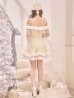 画像19: 【即日発送】【サンタコス 3点セット】【XS-XLサイズ/1カラー】オフショルダーシアーチュールフレアサンタコスプレ[OF01] (19)