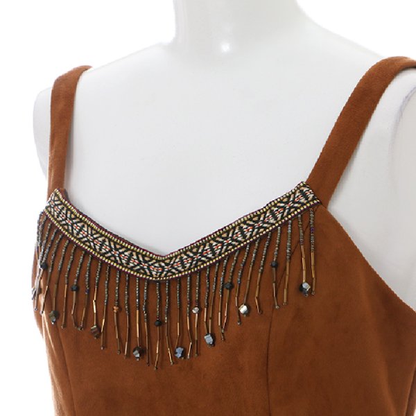 画像9: 【SALE!!】【即日発送】【ハロウィン4点セット】インディアンコスプレセット[HC02]