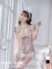 画像11: 【即日発送】セクシーレースバニーコスプレ【sugar nineハロウィン6点セット】【S-Lサイズ/3カラー】[YMT]