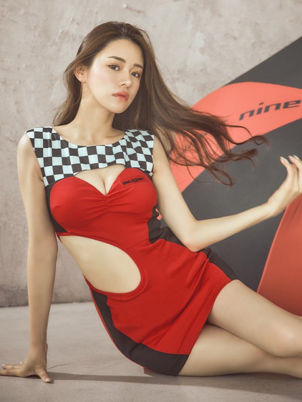 画像20: 【即日発送】【ハロウィン】レースクイーンコスプレ【XS-Mサイズ/2カラー】[OF01]