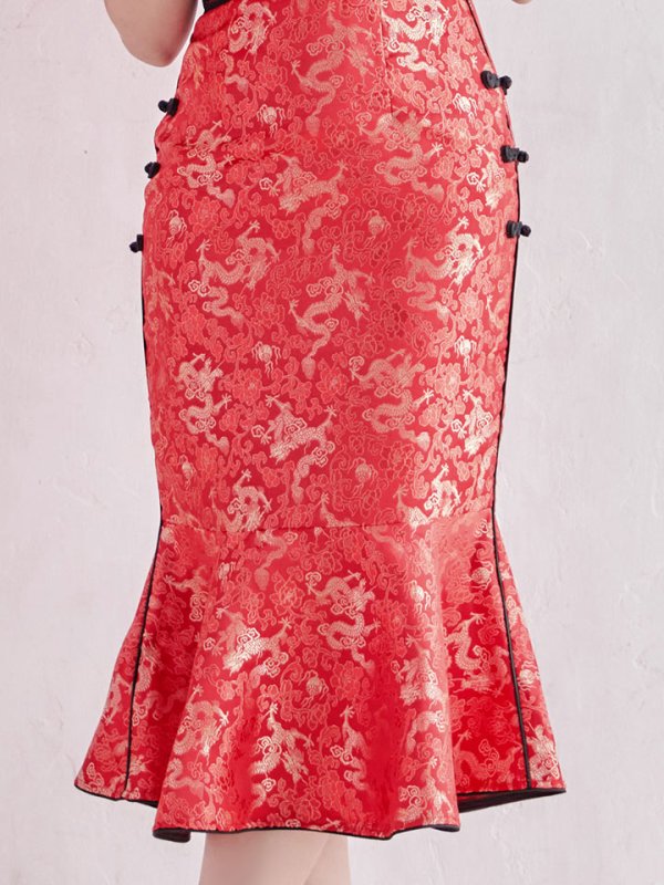 画像8: 【SALE!!】【即日発送】マーメイドスカートチャイナドレスコスプレ【sugar nineハロウィン2点セット】【S-Lサイズ/1カラー】 (SE01YN)[HC03]