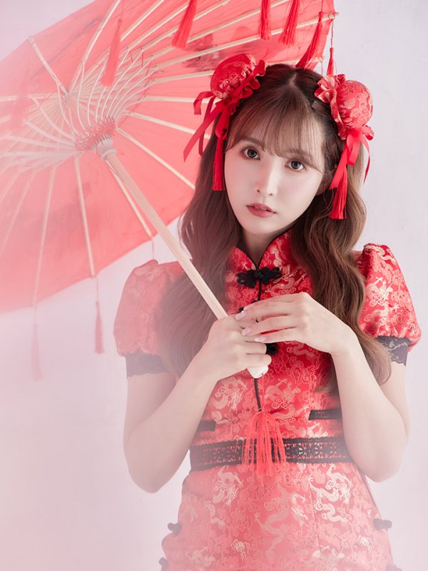 画像10: 【SALE!!】【即日発送】マーメイドスカートチャイナドレスコスプレ【sugar nineハロウィン2点セット】【S-Lサイズ/1カラー】 (SE01YN)[HC03]