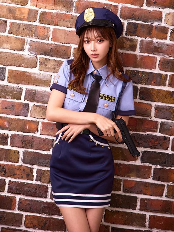 画像4: 【即日発送】【ハロウィン】ポリス/警察官コスプレ【コスプレ5点セット】【S-XLサイズ/1カラー】(HC206-2)[HC03]-Bnvg