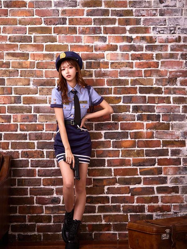 画像11: 【即日発送】【ハロウィン】ポリス/警察官コスプレ【コスプレ5点セット】【S-XLサイズ/1カラー】(HC206-2)[HC03]-Bnvg