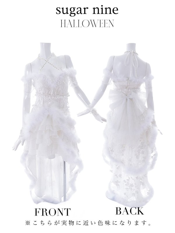 画像14: 【ノベルティ対象】即日発送!桜咲乃愛ちゃんコラボ2WAY天使コスプレ【サンタ豪華10点セット】【S-Lサイズ】[YMT]