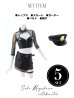 画像14: 【即日発送】真優川咲ちゃんコラボ☆セクシーポリスコスプレセット【sugar nineハロウィン5点セット】【S-Lサイズ/1カラー】(HC206_SV) [YMT-Bg]